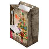 くるみ割りクララ法クリスマスイブ ミディアムペーパーバッグ (裏面アングル)