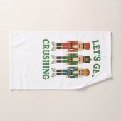 くるみ割りクリスマスつぶしにしよう ハンドタオル (ハンドタオル)