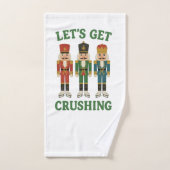 くるみ割りクリスマスつぶしにしよう ハンドタオル (ハンドタオル)