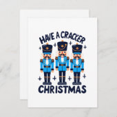 くるみ割りクリスマスを過ごす エンクロージャーカード (正面/裏面)