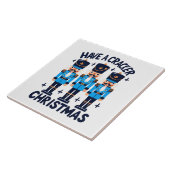 くるみ割りクリスマスを過ごす タイル (側面)