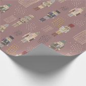 くるみ割りクリスマスエレガントデザイン ラッピングペーパー (角)