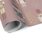 くるみ割りクリスマスエレガントデザイン ラッピングペーパー (ロールコーナー)