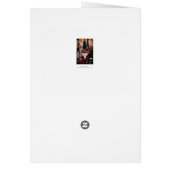 くるみ割りクリスマスカード (裏面)