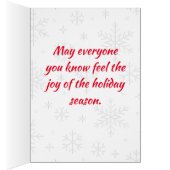 くるみ割りクリスマスカード (内側 (右))