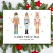 くるみ割りクリスマスカード、ミニマルなクリスマス シーズンカード