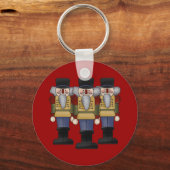くるみ割りクリスマスキーチェーン キーホルダー (正面)