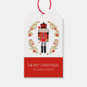 くるみ割りクリスマスギフトタグ ギフトタグ (正面)