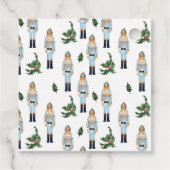 くるみ割りクリスマスギフトラベル フェイバータグ (裏面)