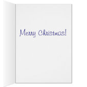 くるみ割りクリスマスグリーティングカード (内側 (右))