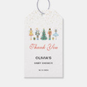 くるみ割りクリスマスサンキュー ギフトタグ (正面)