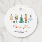 くるみ割りクリスマスサンキュー フェイバータグ (正面)