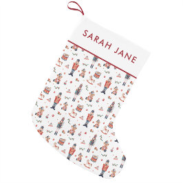 くるみ割りクリスマスストッキング スモールクリスマスストッキング