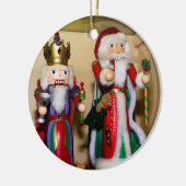 くるみ割りクリスマスセラミックオーナメント セラミックオーナメント (左)