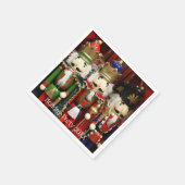 くるみ割りクリスマスソルジャー スタンダードカクテルナプキン (角)