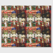 くるみ割りクリスマスソルジャー ラッピングペーパー (フラット)