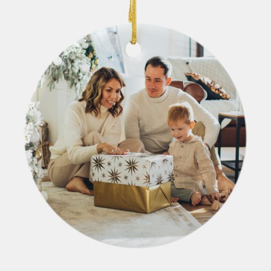 くるみ割りクリスマスツリーの写真 セラミックオーナメント (裏面)