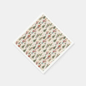 くるみ割りクリスマスツリー スタンダードカクテルナプキン (角)