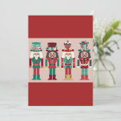 くるみ割りクリスマスデコレーション シーズンカード (スタンド正面)