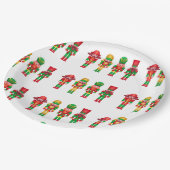 くるみ割りクリスマスデコレーション ペーパープレート (アングル)