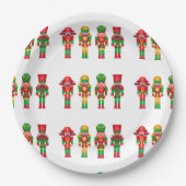 くるみ割りクリスマスデコレーション ペーパープレート (正面)