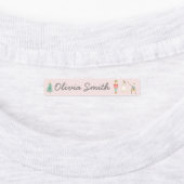 くるみ割りクリスマスデー気にスクール名 ラベル (貼付)