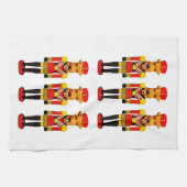 くるみ割りクリスマスドッグ キッチンタオル (横)