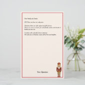 くるみ割りクリスマスニュースレター 便箋 (スタンド正面)