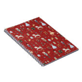 くるみ割りクリスマスバレエヴィンテージ赤 ノートブック (右側)