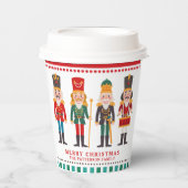 くるみ割りクリスマスバレエ玩具兵士の名前 紙コップ (正面)