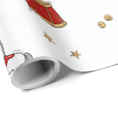 くるみ割りクリスマスパターン ラッピングペーパー (ロールコーナー)