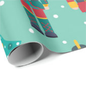 くるみ割りクリスマスパターン ラッピングペーパー (ロールコーナー)