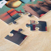 くるみ割りクリスマスパーソナライズされたの子供 ジグソーパズル (側面)