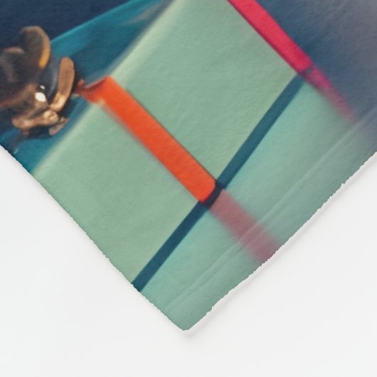 くるみ割りクリスマスパーソナライズされたの子供 フリースブランケット (角)