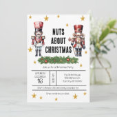 くるみ割りクリスマスパーティの招待状 招待状 (スタンド正面)