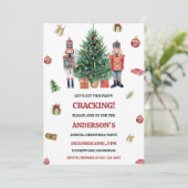 くるみ割りクリスマスパーティの招待状 招待状 (スタンド正面)