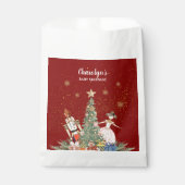 くるみ割りクリスマスパーティー赤ちゃんシャワー フェイバーバッグ (正面)