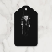 くるみ割りクリスマスフォイルカード ギフトタグ (裏面)