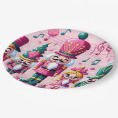 くるみ割りクリスマスプレート ペーパープレート (アングル)