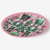 くるみ割りクリスマスプレート ペーパープレート (アングル)