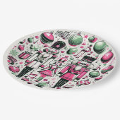 くるみ割りクリスマスプレート ペーパープレート (アングル)