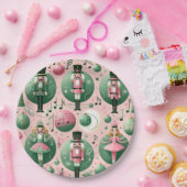 くるみ割りクリスマスプレート ペーパープレート (パーティー)