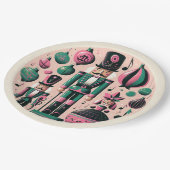 くるみ割りクリスマスプレート ペーパープレート (アングル)