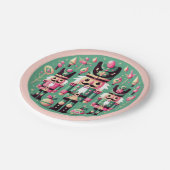 くるみ割りクリスマスプレート ペーパープレート (アングル)