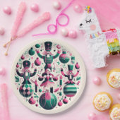 くるみ割りクリスマスプレート ペーパープレート (パーティー)