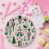 くるみ割りクリスマスプレート ペーパープレート (パーティー)