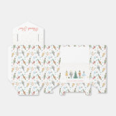 くるみ割りクリスマスベビーシャワーありがとう フェイバーボックス (折り畳みなし)