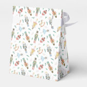 くるみ割りクリスマスベビーシャワーありがとう フェイバーボックス (裏面サイド)