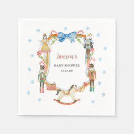 くるみ割りクリスマスベビーシャワー スタンダードカクテルナプキン