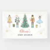 くるみ割りクリスマスベビーシャワー 横断幕 (横)